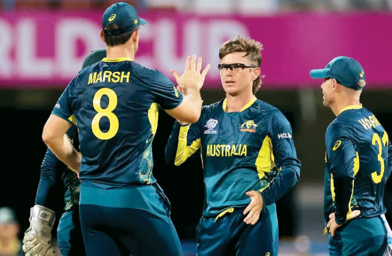 टी20 वर्ल्ड कप में सुपर आठ में ऑस्ट्रेलिया